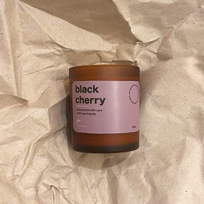 *low in stock* black cherry evencandle 30CL